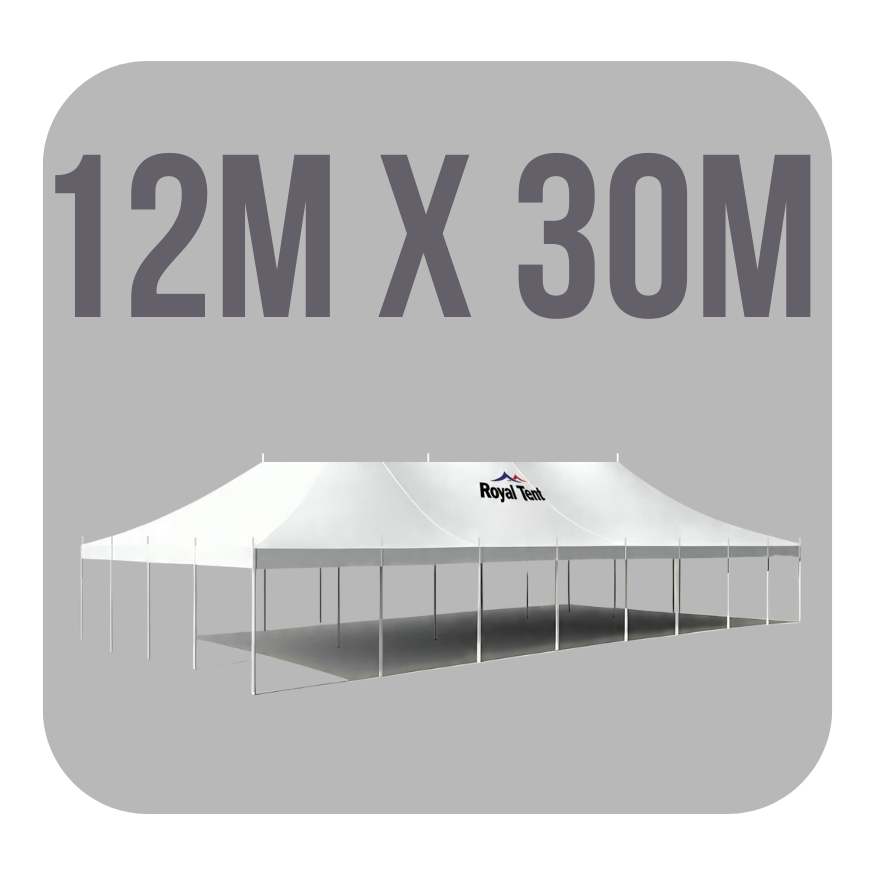 Royal Tent Durban 12m x 30m Peg and Pole Tents For Sale | From - Image 2