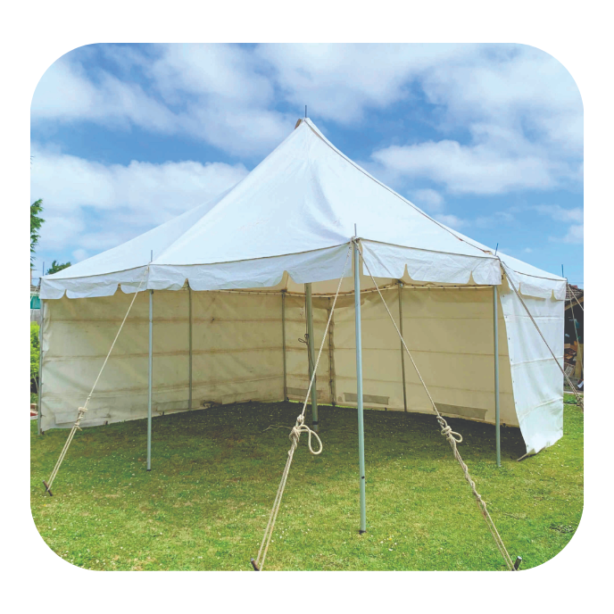 Royal Tent Durban 5m x 5m Peg and Pole Tents For Sale | From