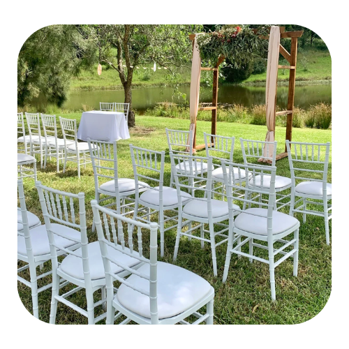 Royal Tent Durban Tiffany Chairs